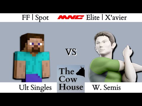 The Cow House - Winners Semis - Spot (Steve) vs X'avier (Wii Fit)