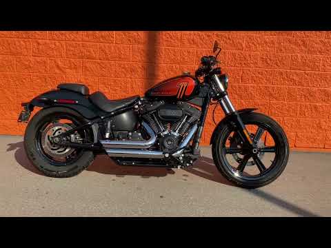 2022 Harley-Davidson<sup>®</sup> Street Bob<sup>®</sup> 114 Vivid Black