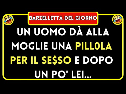 MIGLIORE BARZELLETTA DEL GIORNO! 🤣 Una Pillola Per Il... Tante Risate! 🤣