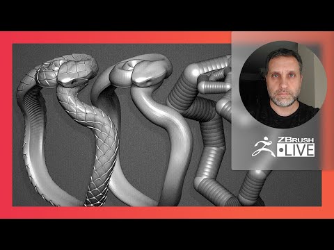 Sculpting Organic Jewelry Designs with ZBrush - Nacho Riesco Gostanza - ZBrush 2022