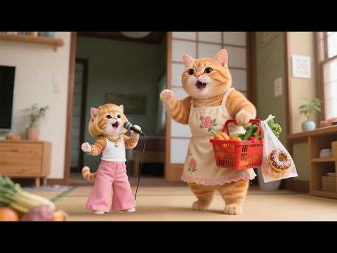 Ginger Kitten Dreams of Being a TV Idol 📺 | Mama Cat Shows Gentle Love 💕 | Funny Cat Videos