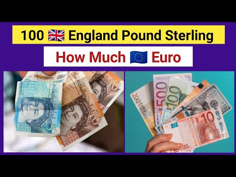100 Pound to Euro | 100 british pounds how many euros | Convert England Pound to Euro