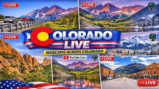 🔴 LIVE: Ultimate Colorado Webcam Tour | Ski Resorts, Pikes Peak & Scenic Cams NOW!