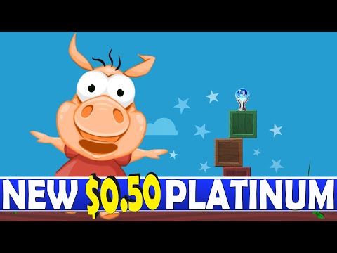 New Easy $0.50 Platinum Game - Pig vs Box Quick Trophy Guide
