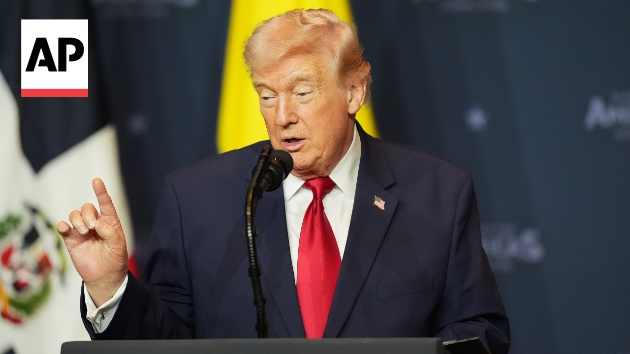 Video | Trump says the US 'did the world a favor' by attacking Iran