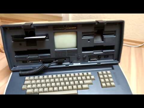 Osborne 1 CP/M Portable Computer quick test run