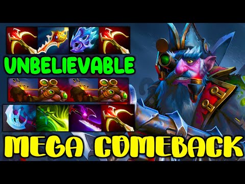 UNBELIEVABLE MEGA COMEBACK - INTENSE CARRY SNIPER DEFENDED - FULL TEAM FIGHT - DOTA 2 GAMEPLAY