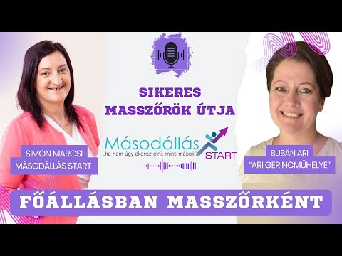 Sikeres Masszőrök Útja Podcast - Bubán Aranka