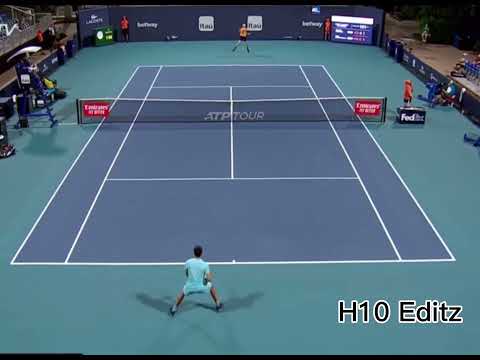 Alcaraz INSANE Passing shot edit #shorts