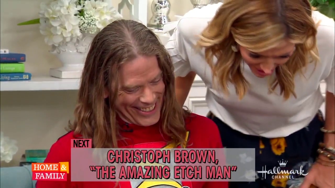 Promotional video thumbnail 2 for Christoph Brown The Amazing Etch Man