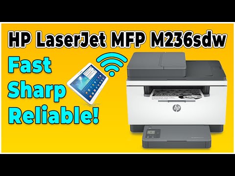 HP LaserJet MFP M236sdw Review – Features, Setup, and Performance Explained!