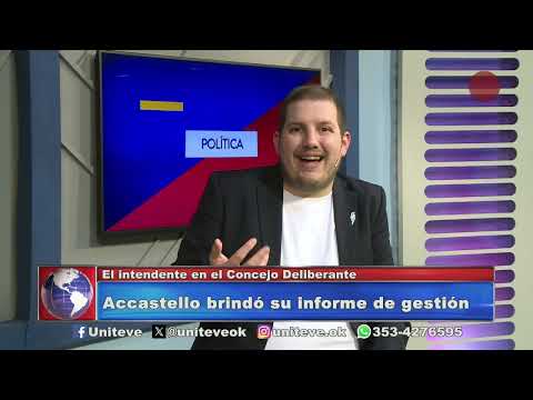Accastello brindó su primer informe de gestión