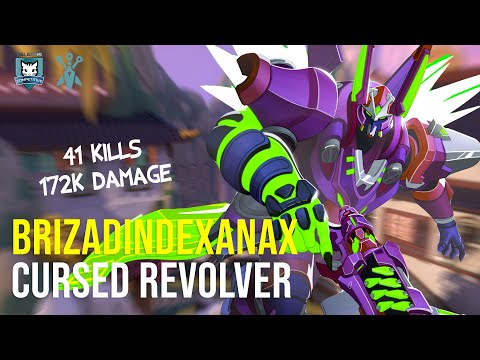 BrizadinDeXanax Androxus 16M 41 KILLS 172K DAMAGE Paladins Competitive | Diamond | CURSED REVOLVER