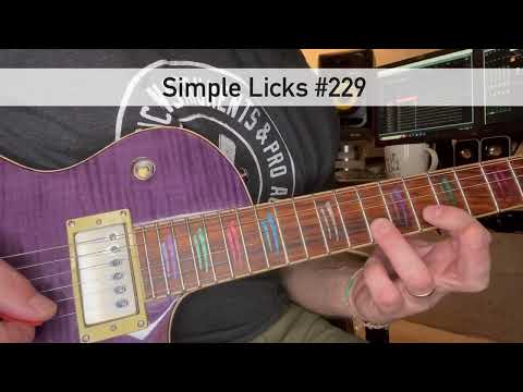 Easy Legato Pentatonic Lick (How to play after) :: Simple Licks Episode #229