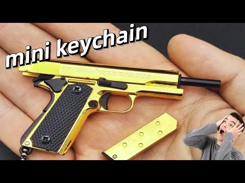 Reviewed Mini M1911 Alloy keychian