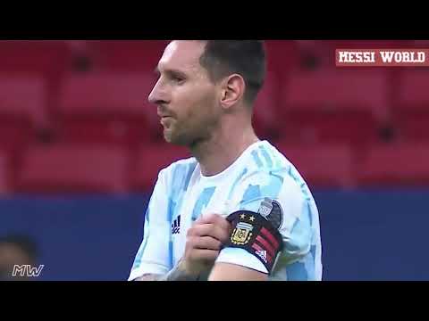 Lionel Messi vs Uruguay. Copa America 2021. English Commentary.