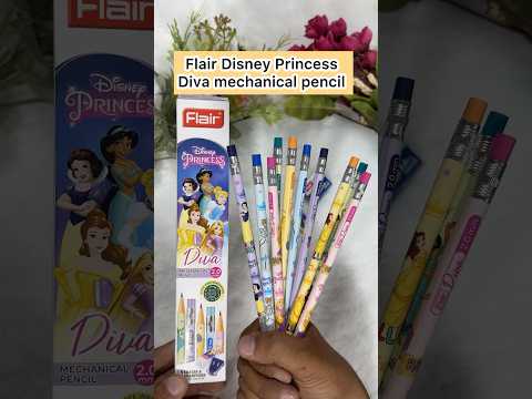 ❤️👸Flair Disney” Princess Diva mechanical pencil 2.0💕Doms pencil, extra dark pencil, stationery