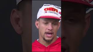Chiefs quarterback Patrick Mahomes on the checklist for his return
