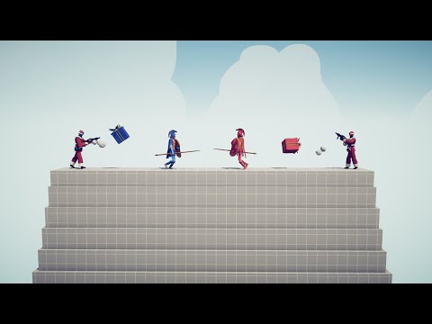 SANTA CLAUS & EVERY UNIT vs SANTA CLAUS & EVERY UNIT - Totally Accurate Battle Simulator