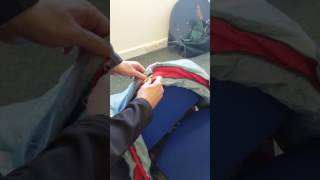 How to zip two sleeping bags together