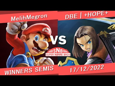 SNB 21 Holiday Edition - MelihMegron (Mario) Vs DBE | +HOPE+ (Hero) - Winners Semis