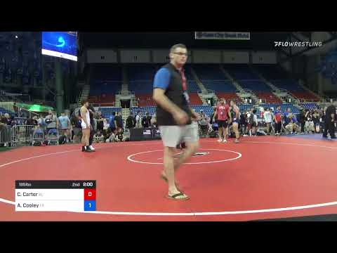 195 Lbs Quarterfinal - Cole Carter, Alabama Vs Aiden Cooley, Texas Fb10