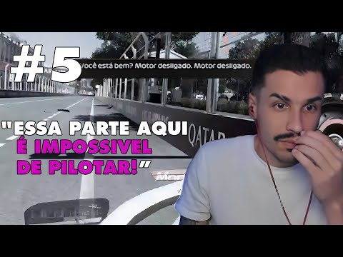 O SURPREENDENTE GRAND PRIX DO AZERBAIJÃO - Modo Carreira F1 23 #5 | Clipes do Stag