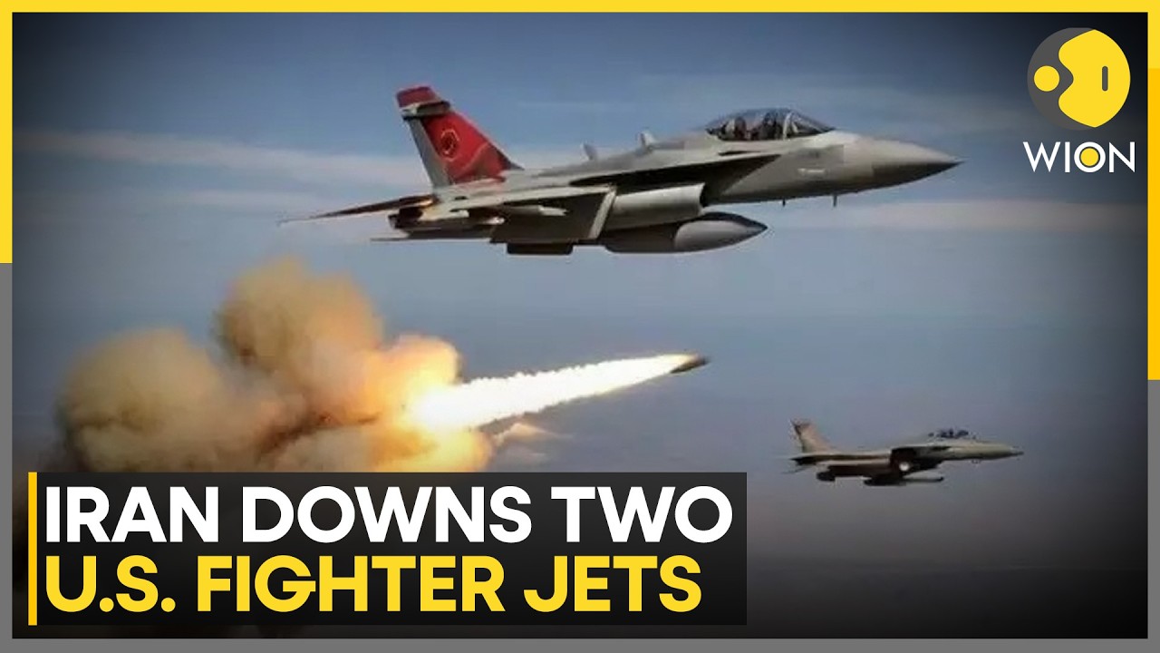 US-Iran War: F-15E Strike Eagle Lost to Iranian Fire | Race Against Time to Find the Crew | WION