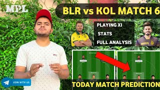 IPL2022 Match No.6 | BLR vs KOL Dream11 | RCB vs KKR | Bangalore vs Kolkata Dream11 Prediction Today