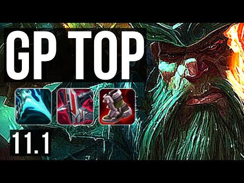 GANGPLANK vs MORDEKAISER (TOP) (DEFEAT) | Rank 2 GP, 8/3/11, Dominating | KR Master | v11.1