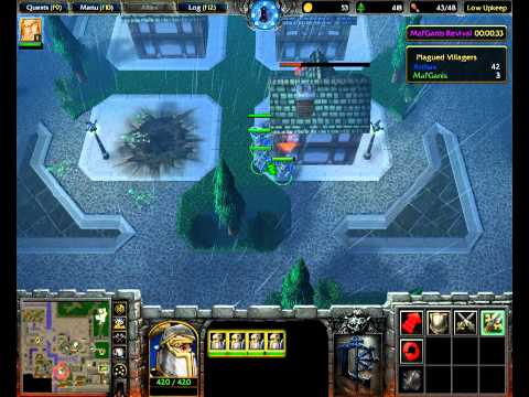 Warcraft 3 RoC Speed Run : Human 6 - Hard