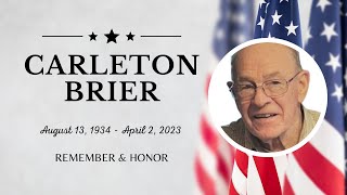 Memorial Service for Carleton Brier
