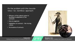 Fryderyk Zoll, Professor of Law, University of Osnabrueck (Germany), Part 2