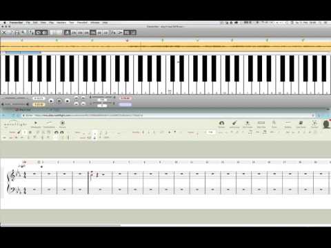 Noteflight Lektion 17 - Step by Step-Anleitung für Melodienotation, -transkription