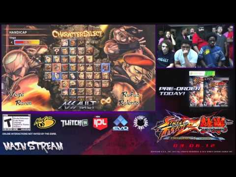 2v2 Matches - Cross Assault - Day 5 Team Challenge Match - Street Fighter X Tekken