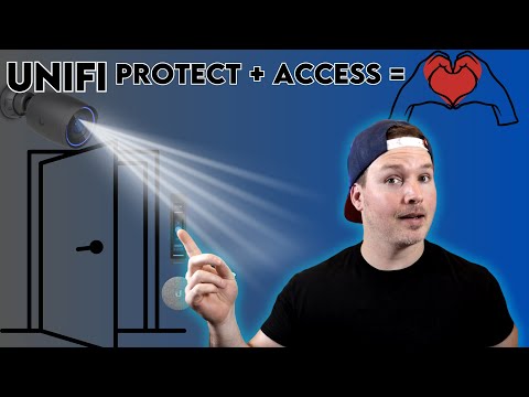 Unifi Access and Unifi Protect working together :)