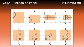La Prueba CogAT - Plegado de Papel - Segundo Grado
