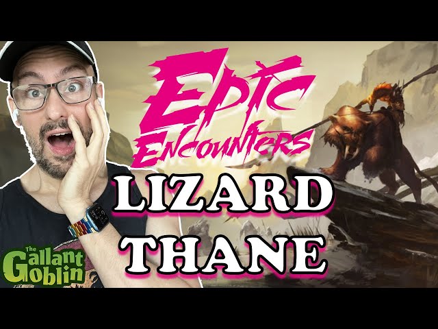 Vídeo relacionado con Steamforged Games | Epic Encounters: Steppe of The Lizard Thane | Set de Encuentro con Lizard Thane y Contenido de Aventura | 2+ Jugadores | 120-360 Minutos