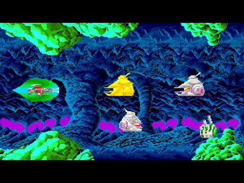 Super Darius (PC Engine CD) - Sample Gameplay