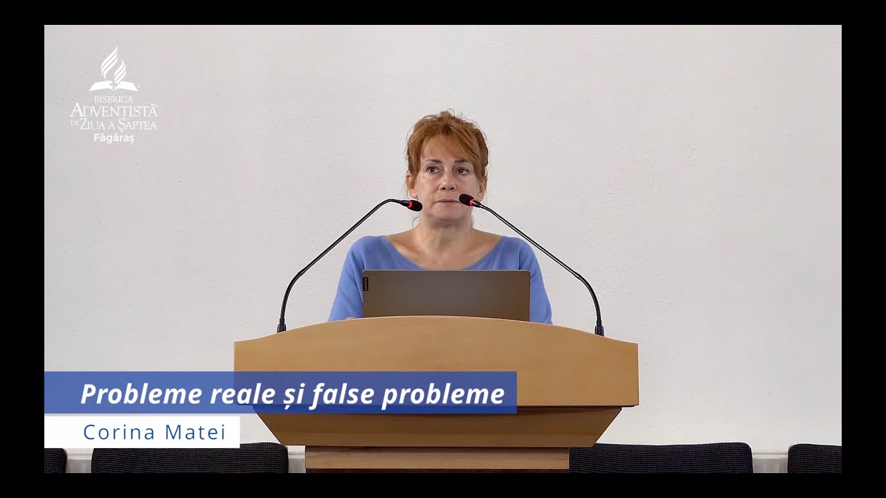 Corina Matei: Probleme reale și false probleme