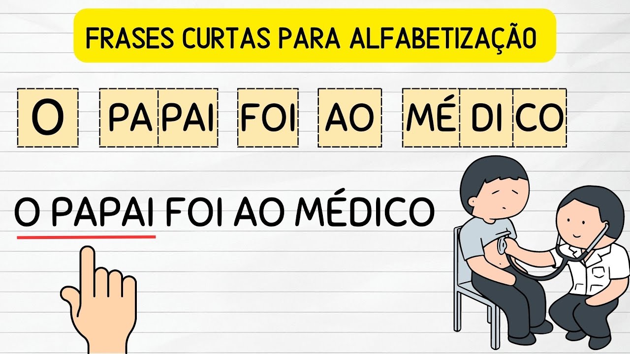 Frases para aprender a ler - 2 | Aprendendo a ler em casa | Ensinando meu filho