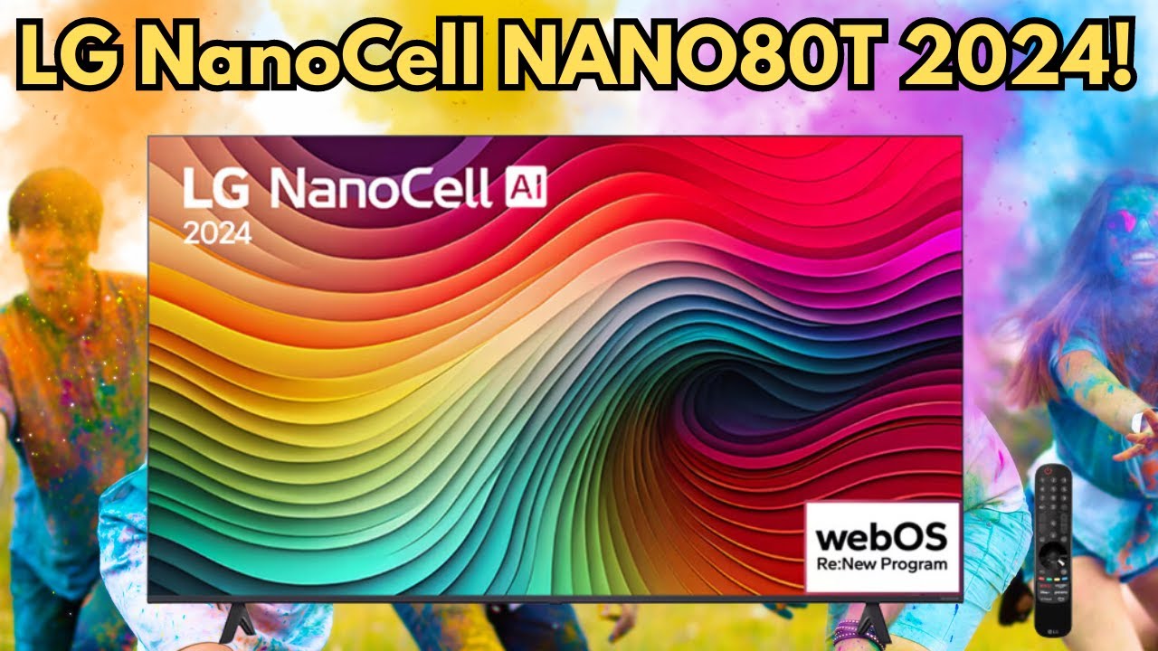 Descubra a Nova Smart TV 4K LG NanoCell NANO80T 2024! 🌟📺