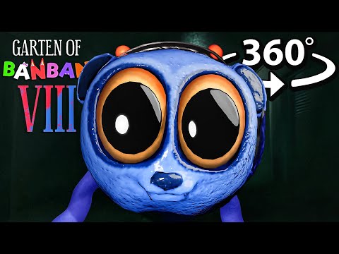 360° GARTEN OF BANBAN 8: Miss MIMICKER BOSS CHASE in VR