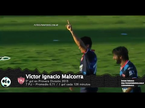Gol Víctor Ignacio Malcorra - Unión (Santa Fe) 1 Vs Vélez Sarsfield 0 - Primera División 2015