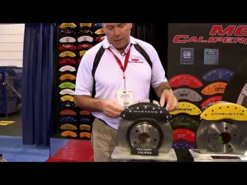 MGP Caliper Covers, SEMA Show booth - Restyling Magazine.