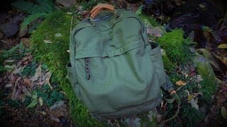 Gootium Canvas Zippered Daypack