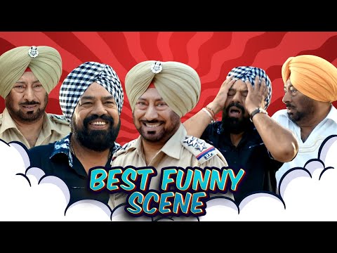 New Punjabi Movie Comedy Scene | Jaswinder Bhalla & B N Sharma Funny Clip | Non-Stop Comedy Videos