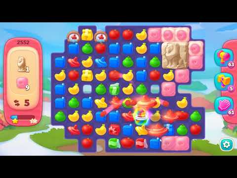 Wildscapes level 2552 🐼 Playrix 👋😘✌️ HD