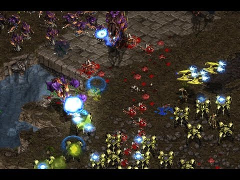 Hero (Z) v Shuttle (P) on Fighting Spirit- StarCraft  - Brood War REMASTERED