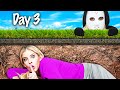 24 Hours Inside GIANT HOLE Wins Game Master Puzzle Box PART 2